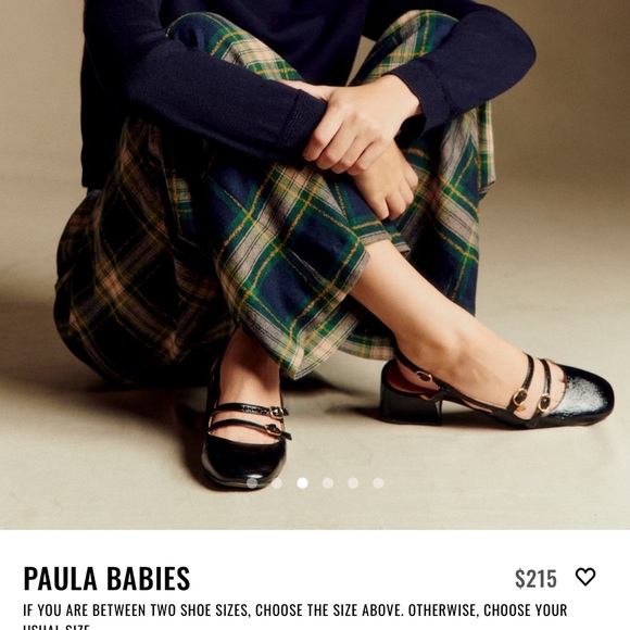 SÉZANE - Paula Babies Black Patent Low Heel Mary Jane Shoe - Picture 2 of 9